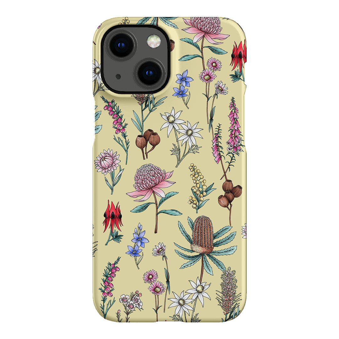 Banksia Butter Printed Phone Cases iPhone 13 Mini / Snap by Typoflora - The Dairy