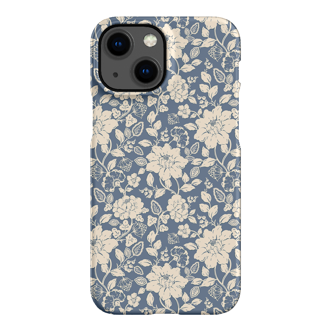 Blue Garden Printed Phone Cases iPhone 13 Mini / Snap by Kasiags Art - The Dairy
