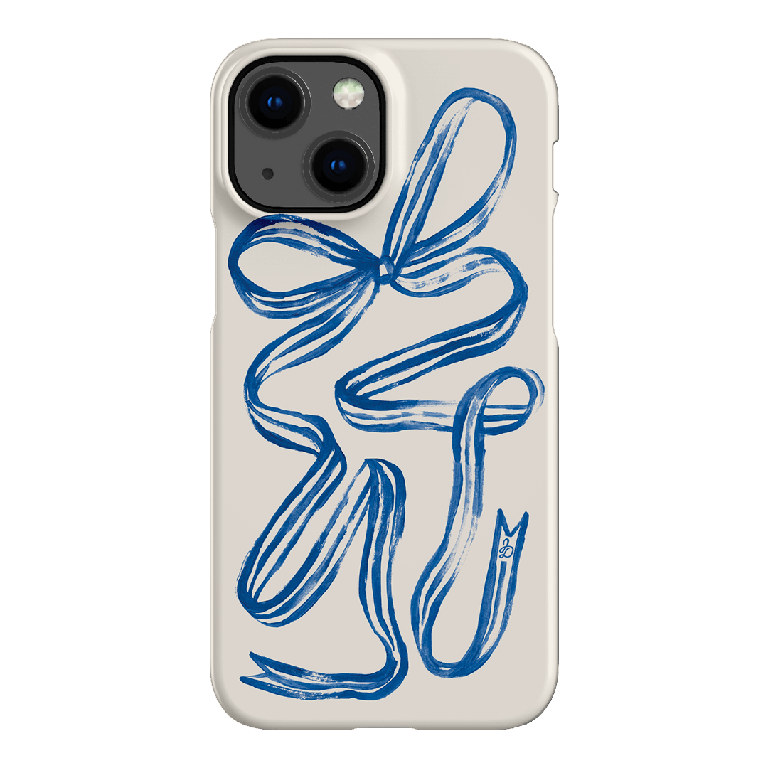 Bowerbird Ribbon Printed Phone Cases iPhone 13 Mini / Snap by Jasmine Dowling - The Dairy