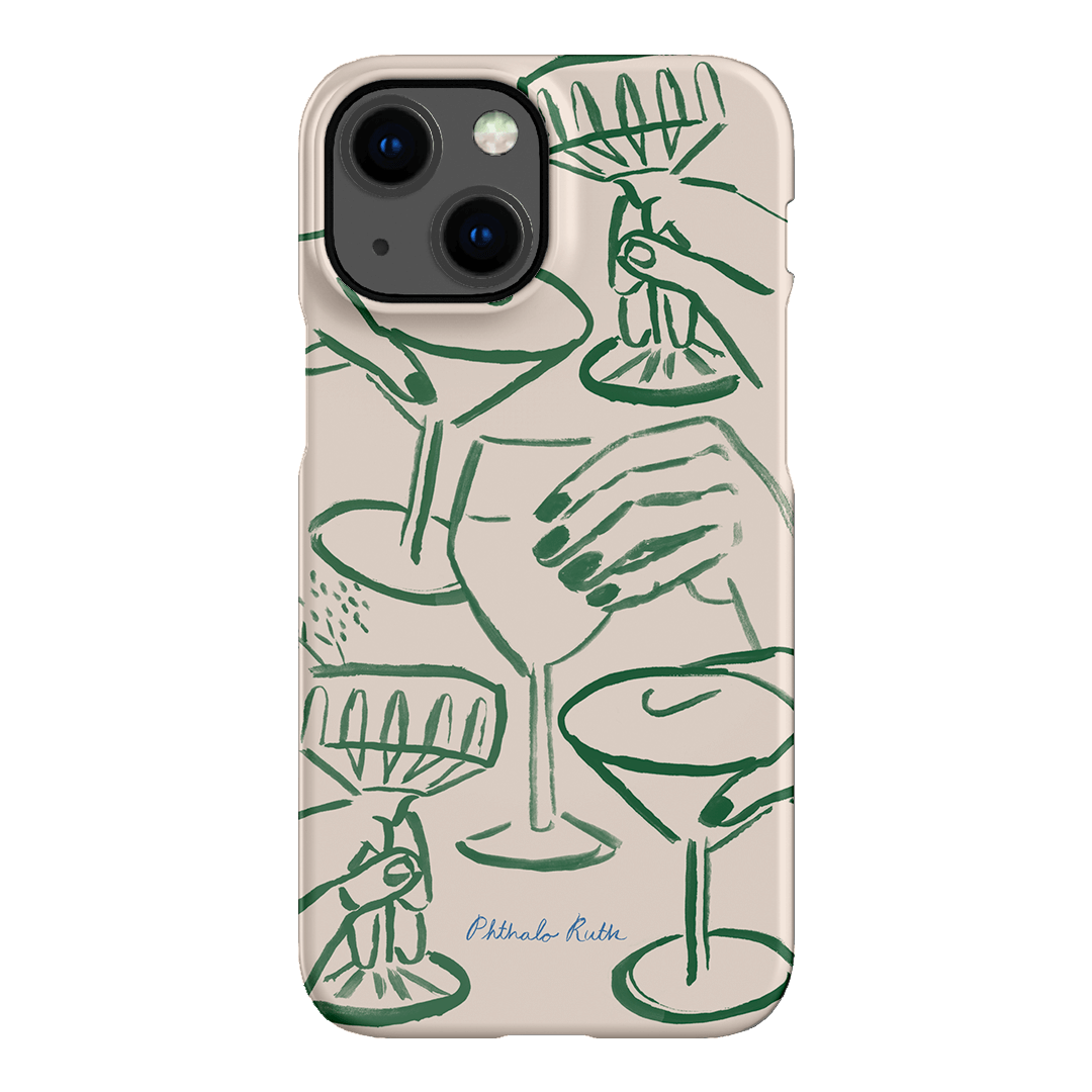 Cheers Printed Phone Cases iPhone 13 Mini / Snap by Phthalo Ruth - The Dairy