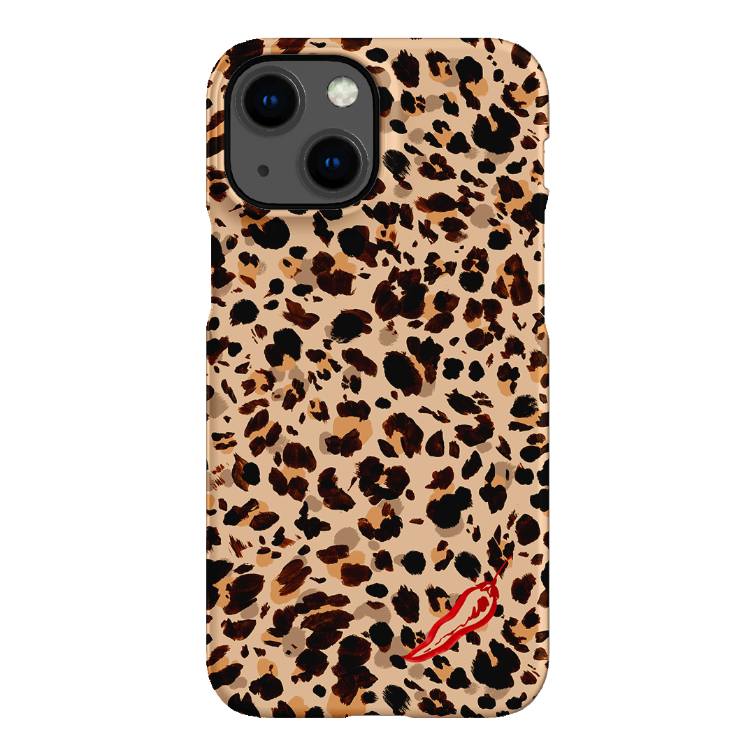 Chilli Leopard Printed Phone Cases iPhone 13 Mini / Snap by Charlie Taylor - The Dairy