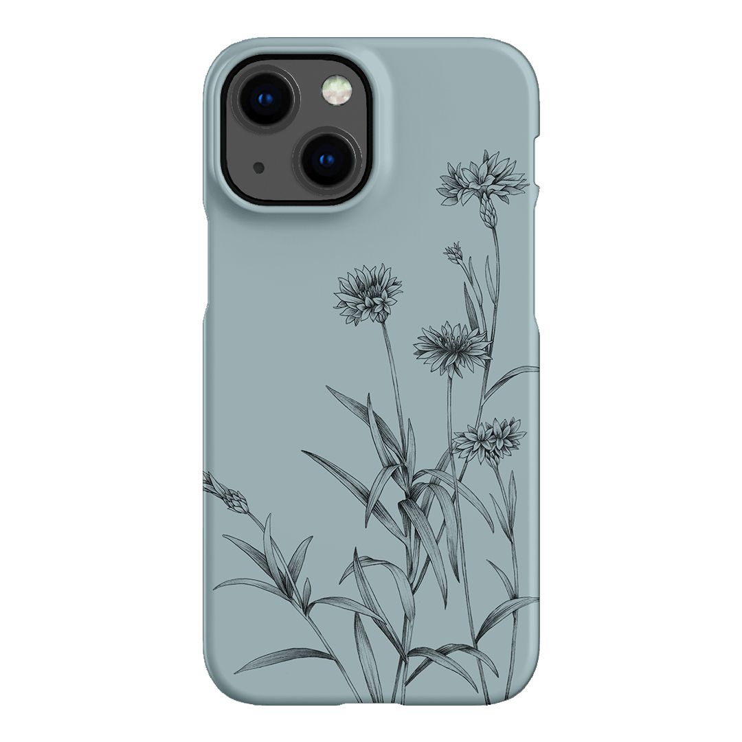 Cornflowers Study Printed Phone Cases iPhone 13 Mini / Snap by Typoflora - The Dairy