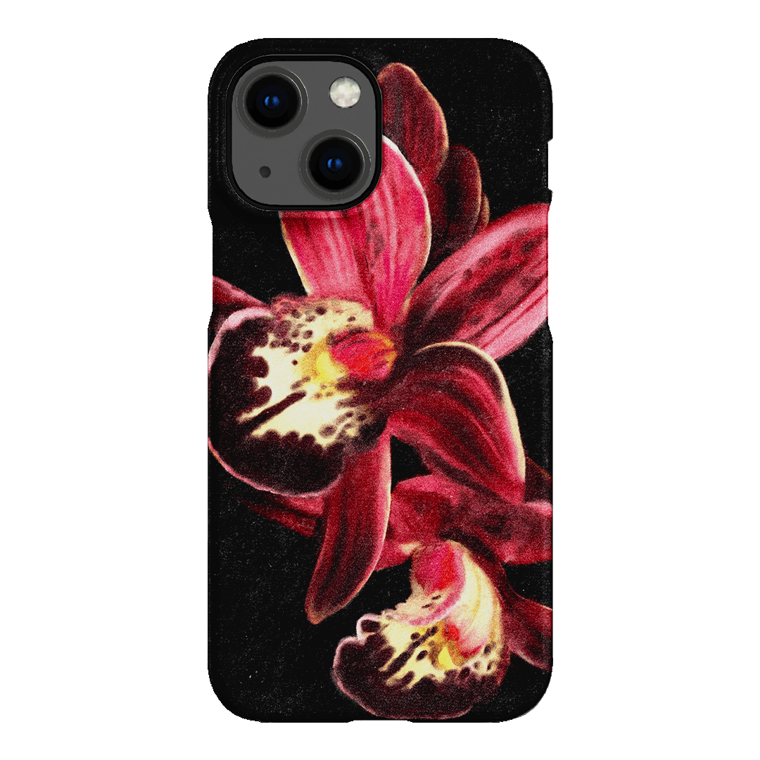 Deep Orchid Printed Phone Cases iPhone 13 Mini / Snap by Sally Hungerford - The Dairy