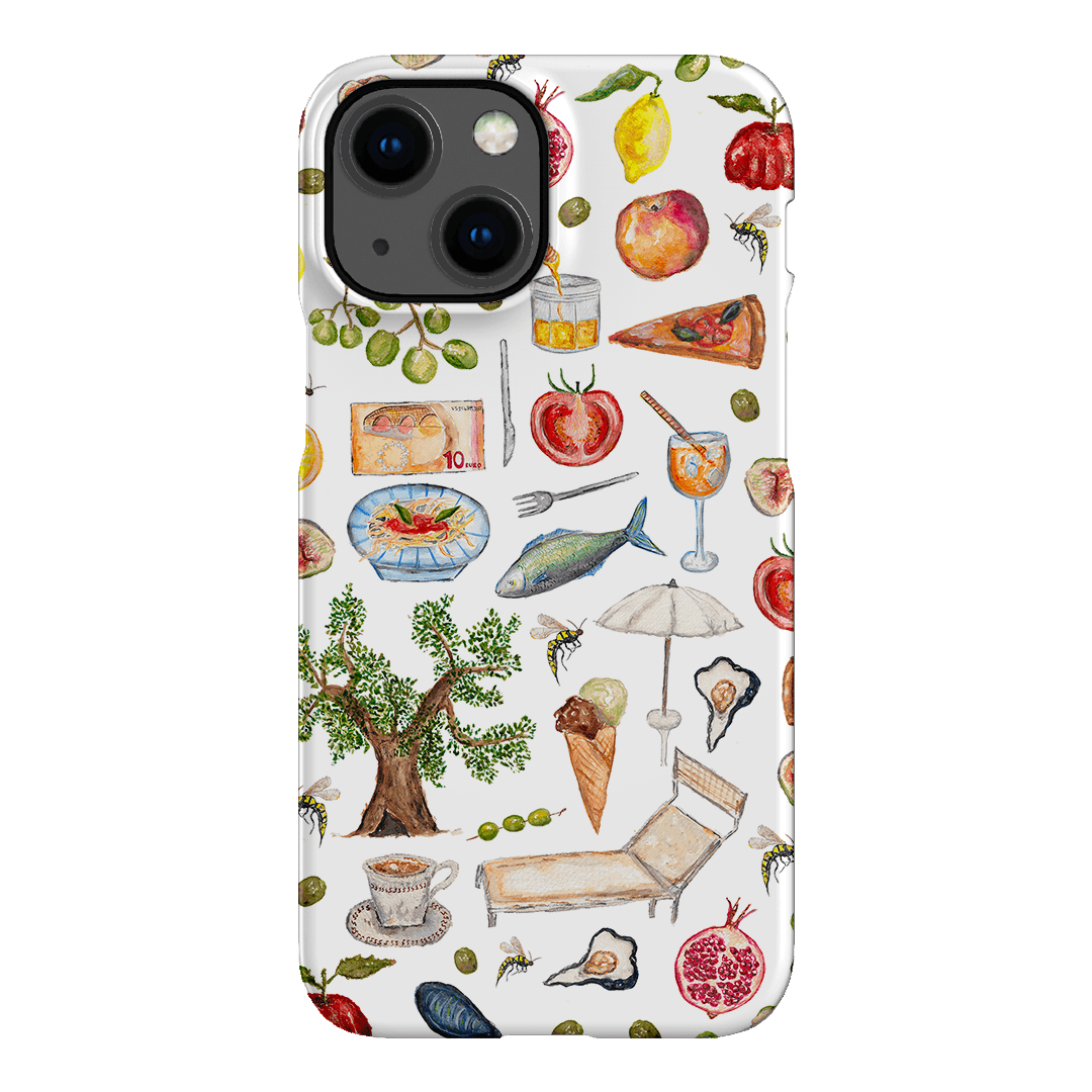 Euro Picnic Printed Phone Cases iPhone 13 Mini / Snap by BG. Studio - The Dairy