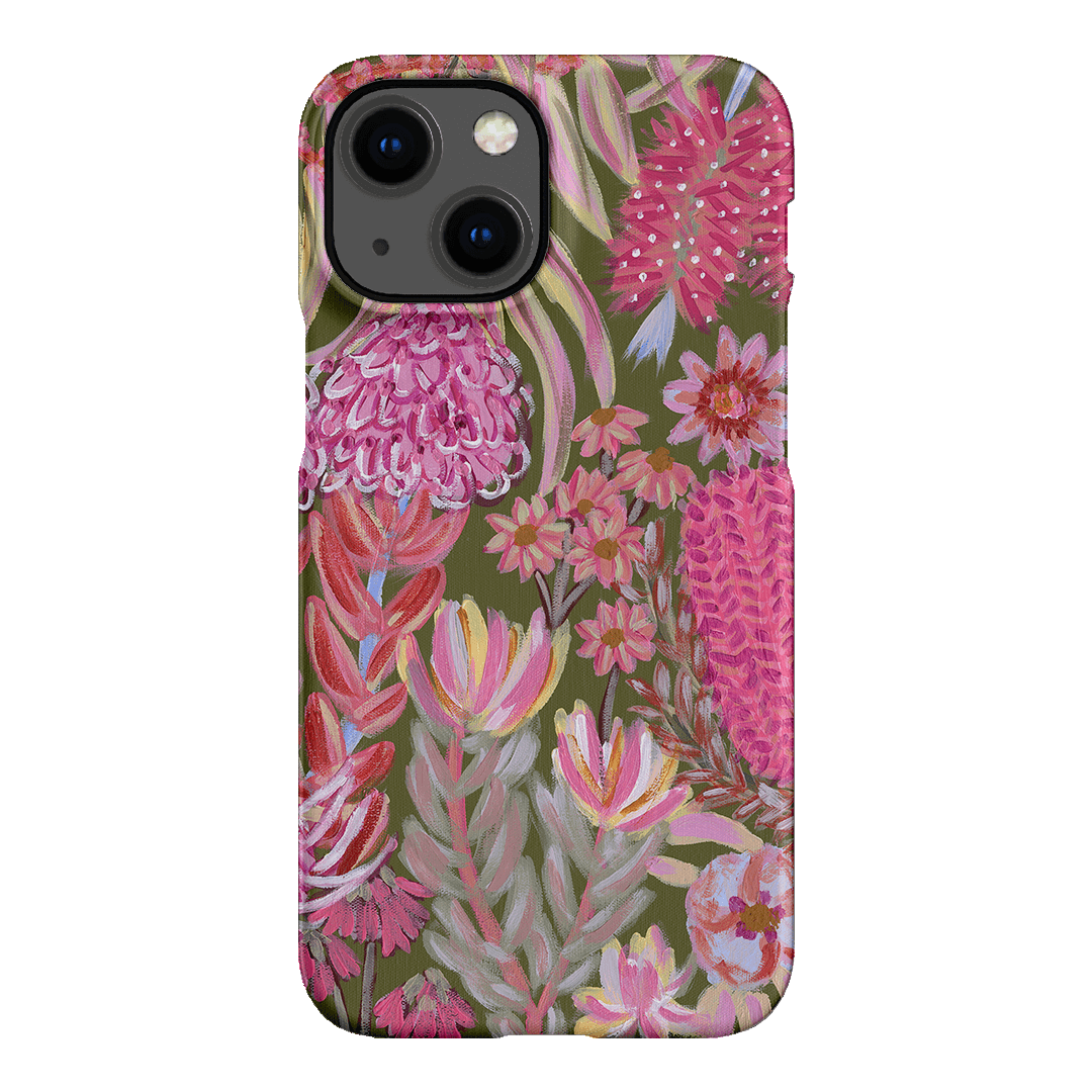 Floral Island Printed Phone Cases iPhone 13 Mini / Snap by Amy Gibbs - The Dairy
