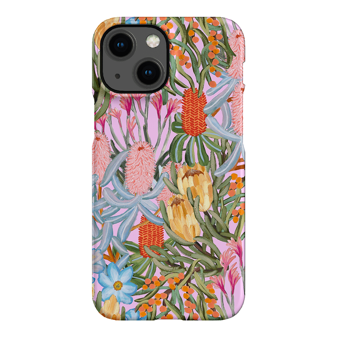 Floral Sorbet Printed Phone Cases iPhone 13 Mini / Snap by Amy Gibbs - The Dairy