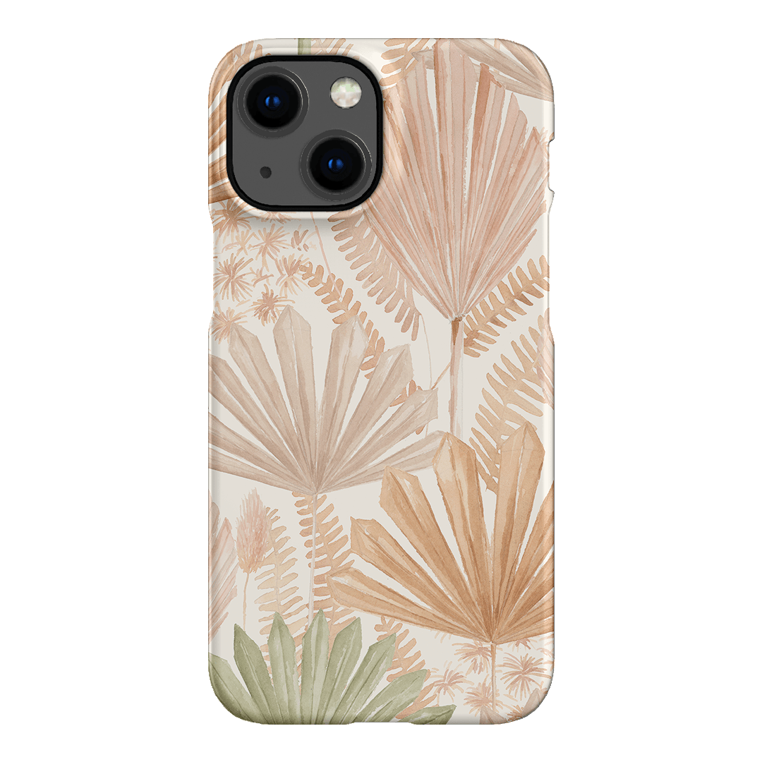 Golden Palm Printed Phone Cases iPhone 13 Mini / Snap by Cass Deller - The Dairy