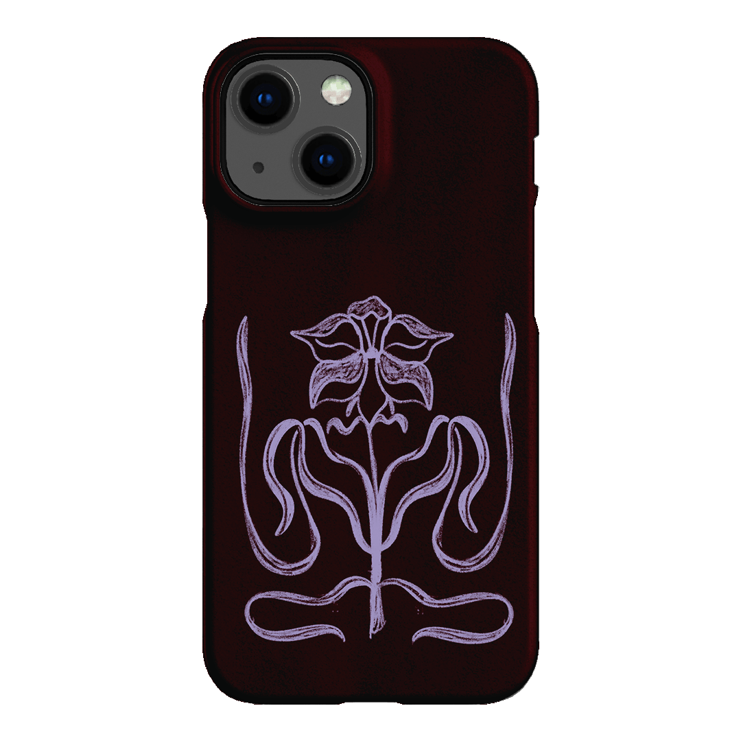 Growth Burgundy Printed Phone Cases by The Dairy - The Dairy