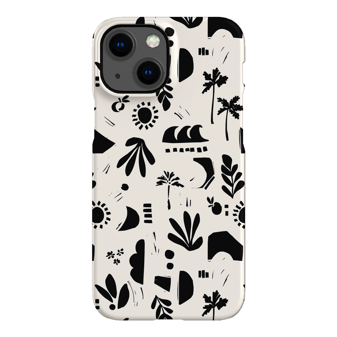 Inky Beach Printed Phone Cases iPhone 13 Mini / Snap by Charlie Taylor - The Dairy