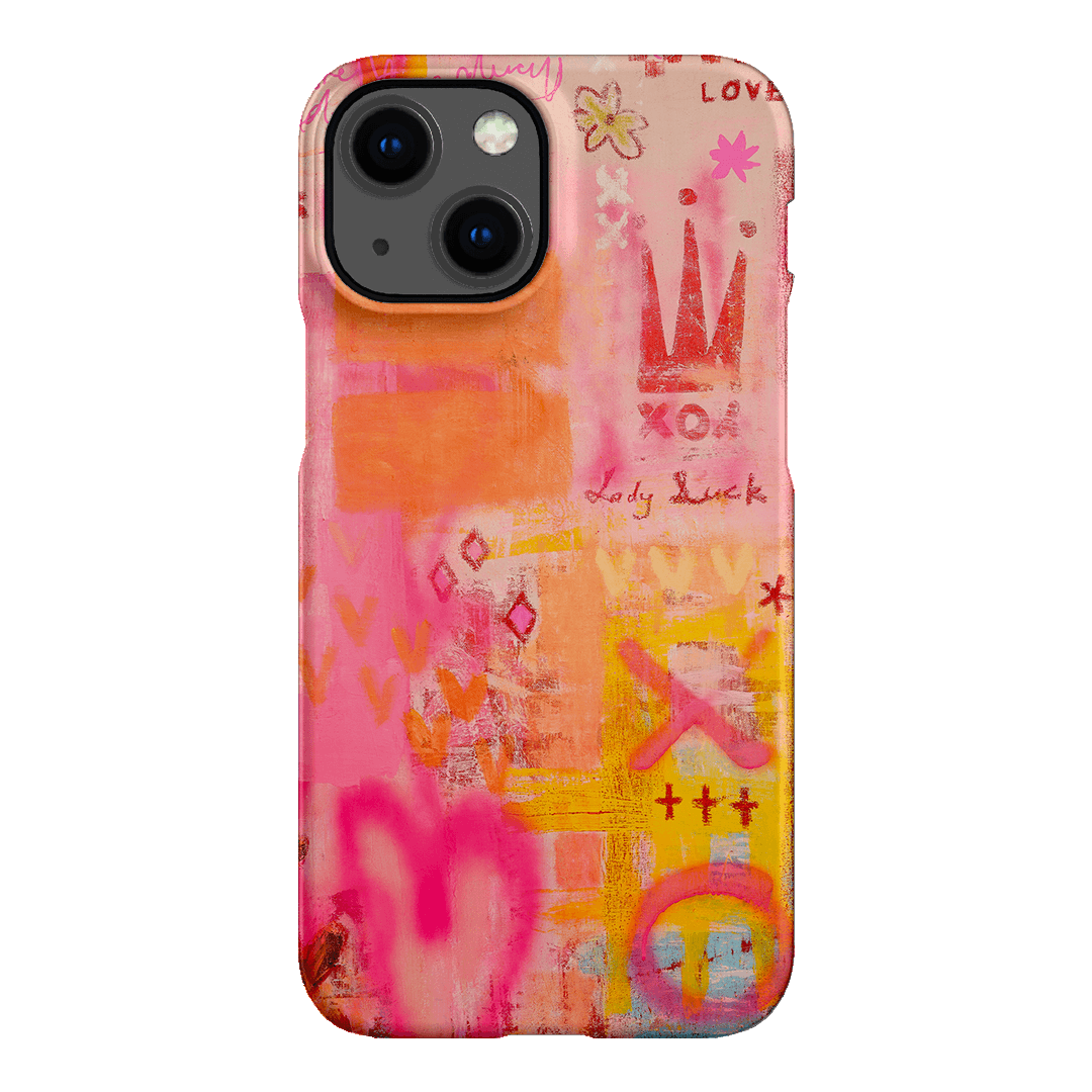 Lady Luck Printed Phone Cases iPhone 13 Mini / Snap by Jackie Green - The Dairy