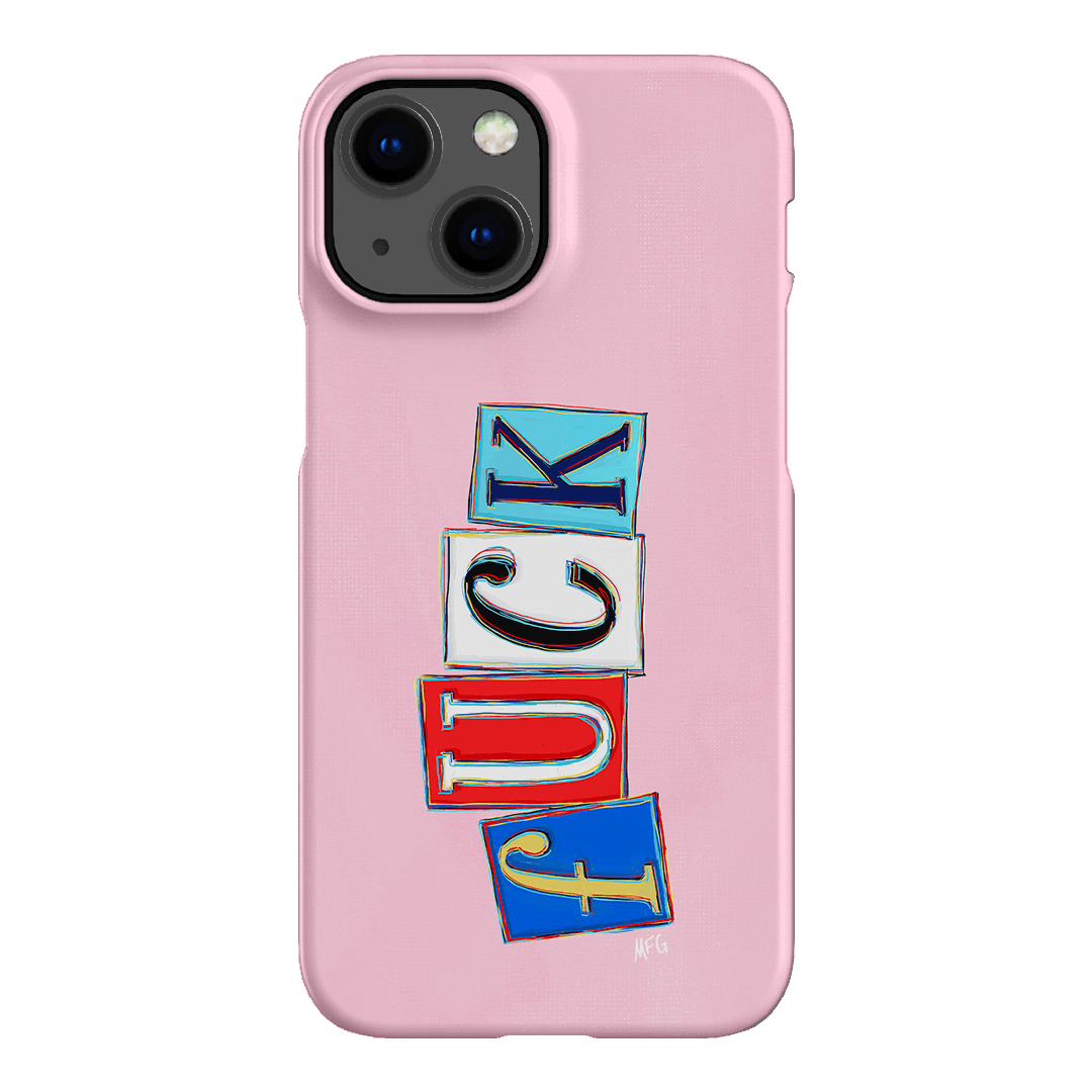 Lil Fcks Pink Printed Phone Cases iPhone 13 Mini / Snap by Margarbs Art - The Dairy