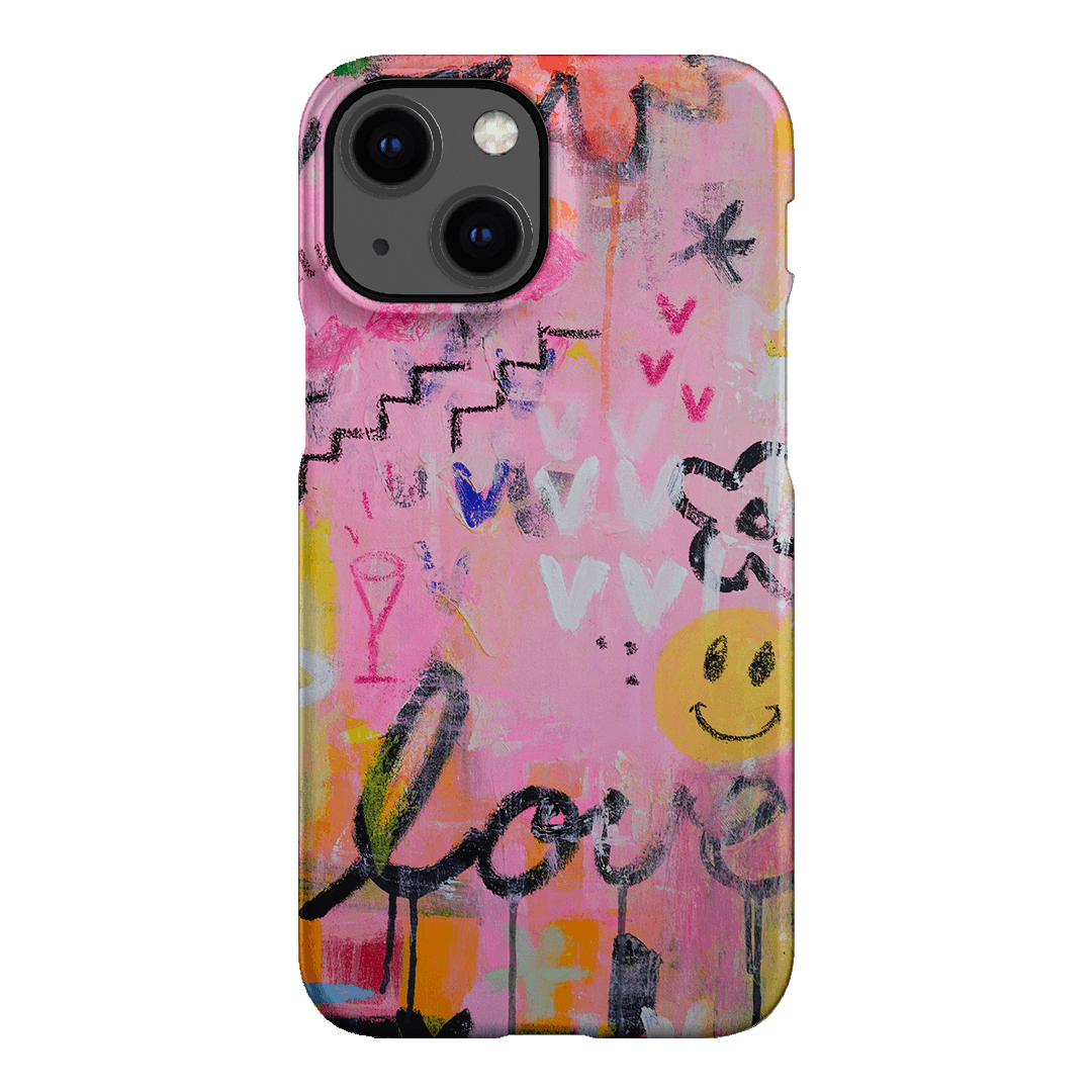 Love Smiles Printed Phone Cases iPhone 13 Mini / Snap by Jackie Green - The Dairy
