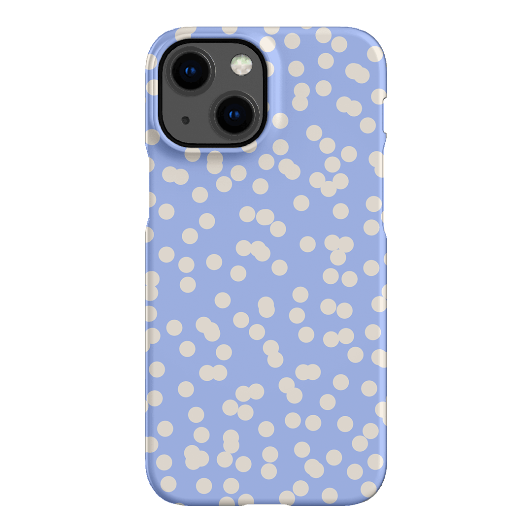Mini Confetti Periwinkle Salt Printed Phone Cases iPhone 13 Mini / Snap by Veronica Tucker - The Dairy