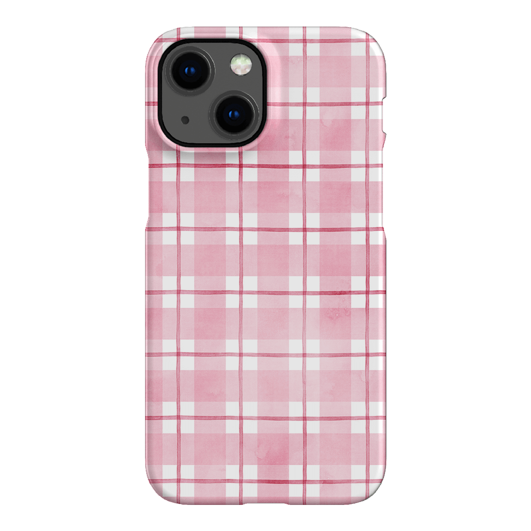 Musk Checker Printed Phone Cases iPhone 13 Mini / Snap by Oak Meadow - The Dairy