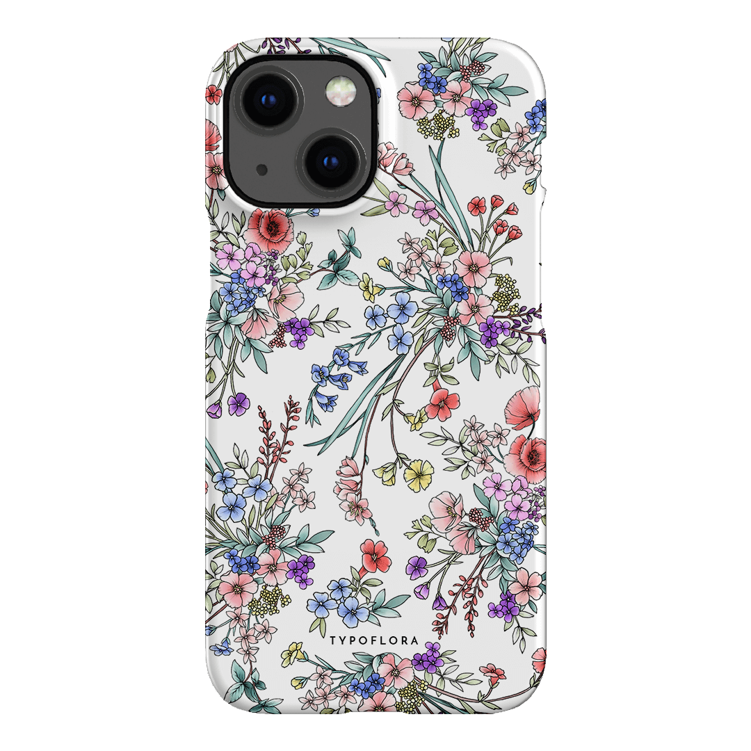 Meadow Printed Phone Cases iPhone 13 Mini / Snap by Typoflora - The Dairy