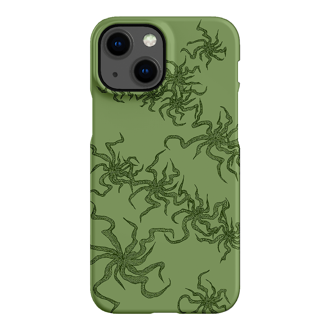 Night Moss Printed Phone Cases iPhone 13 Mini / Snap by Stormi Bree - The Dairy