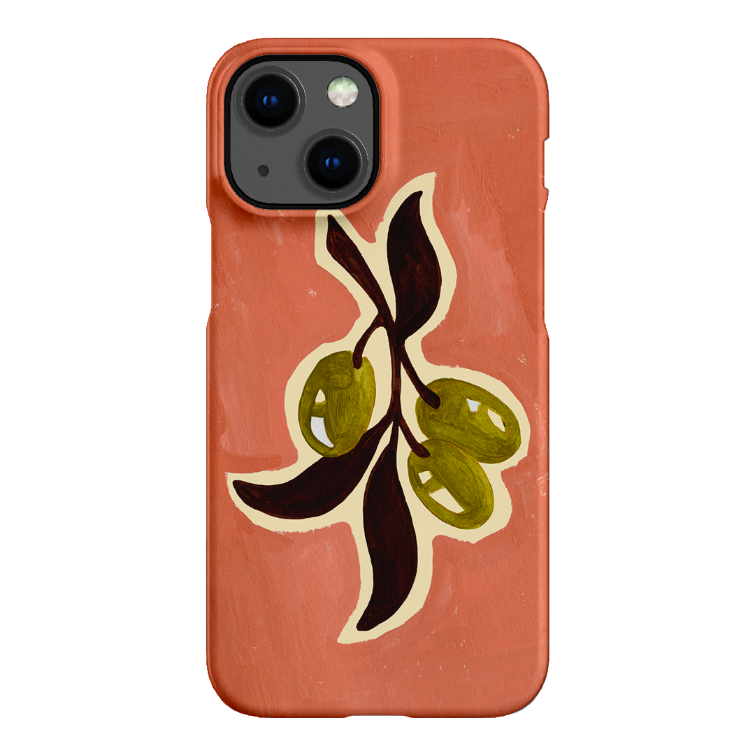 Olives Printed Phone Cases iPhone 13 Mini / Snap by Studio Bon - The Dairy