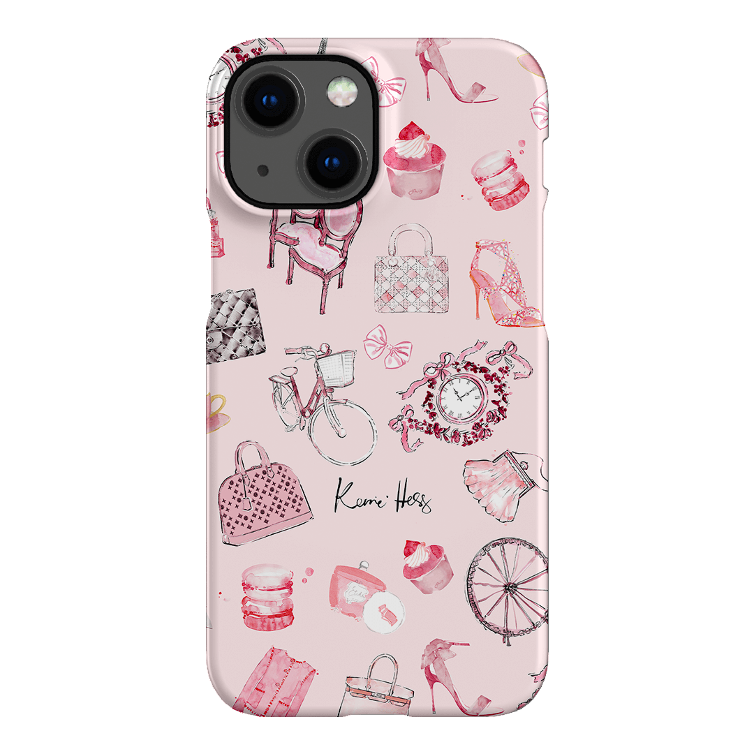 Paris Printed Phone Cases iPhone 13 Mini / Snap by Kerrie Hess - The Dairy