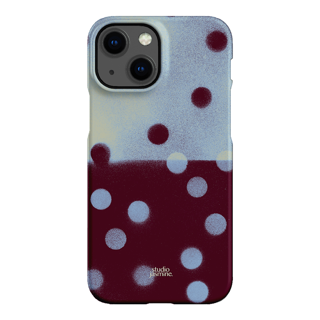 Plum Polka Dot