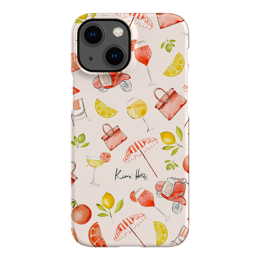 Positano Printed Phone Cases iPhone 13 Mini / Snap by Kerrie Hess - The Dairy