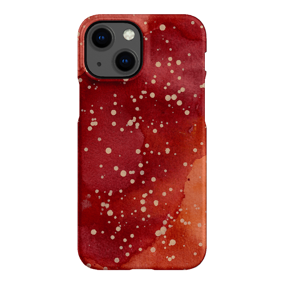Spotty Rust Printed Phone Cases iPhone 13 Mini / Snap by The Dairy - The Dairy