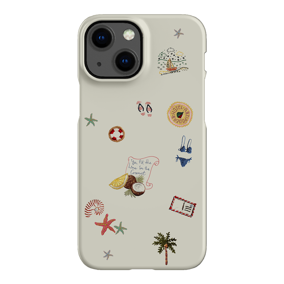 Vacay All Day Cream Printed Phone Cases by Antipodean - The Dairy