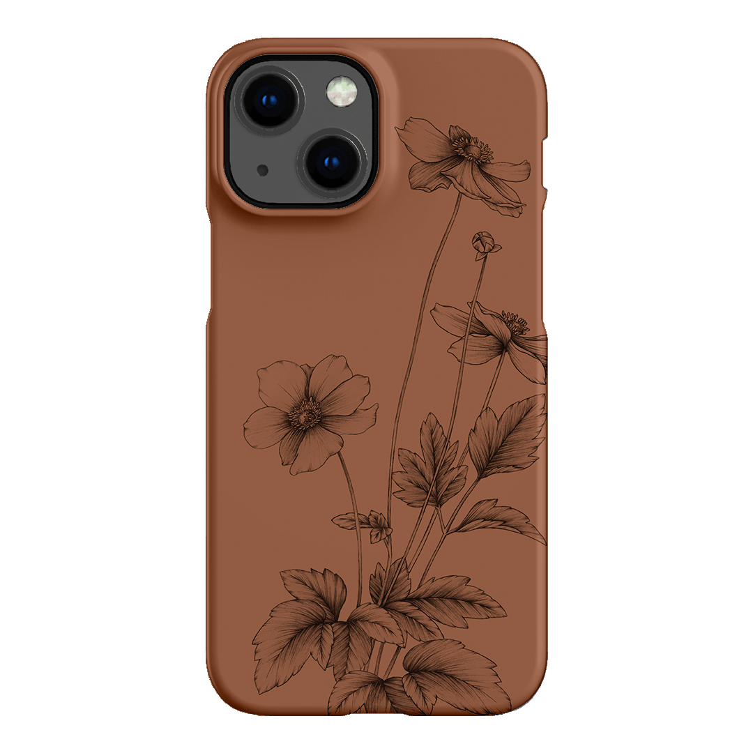 Windflowers Study Printed Phone Cases iPhone 13 Mini / Snap by Typoflora - The Dairy