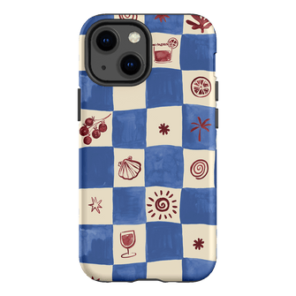 Afternoon Mezze Cornflower Printed Phone Cases iPhone 13 Mini / Armoured by Charlie Taylor - The Dairy
