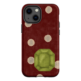 August Peridot Printed Phone Cases iPhone 13 Mini / Armoured by Joiana - The Dairy