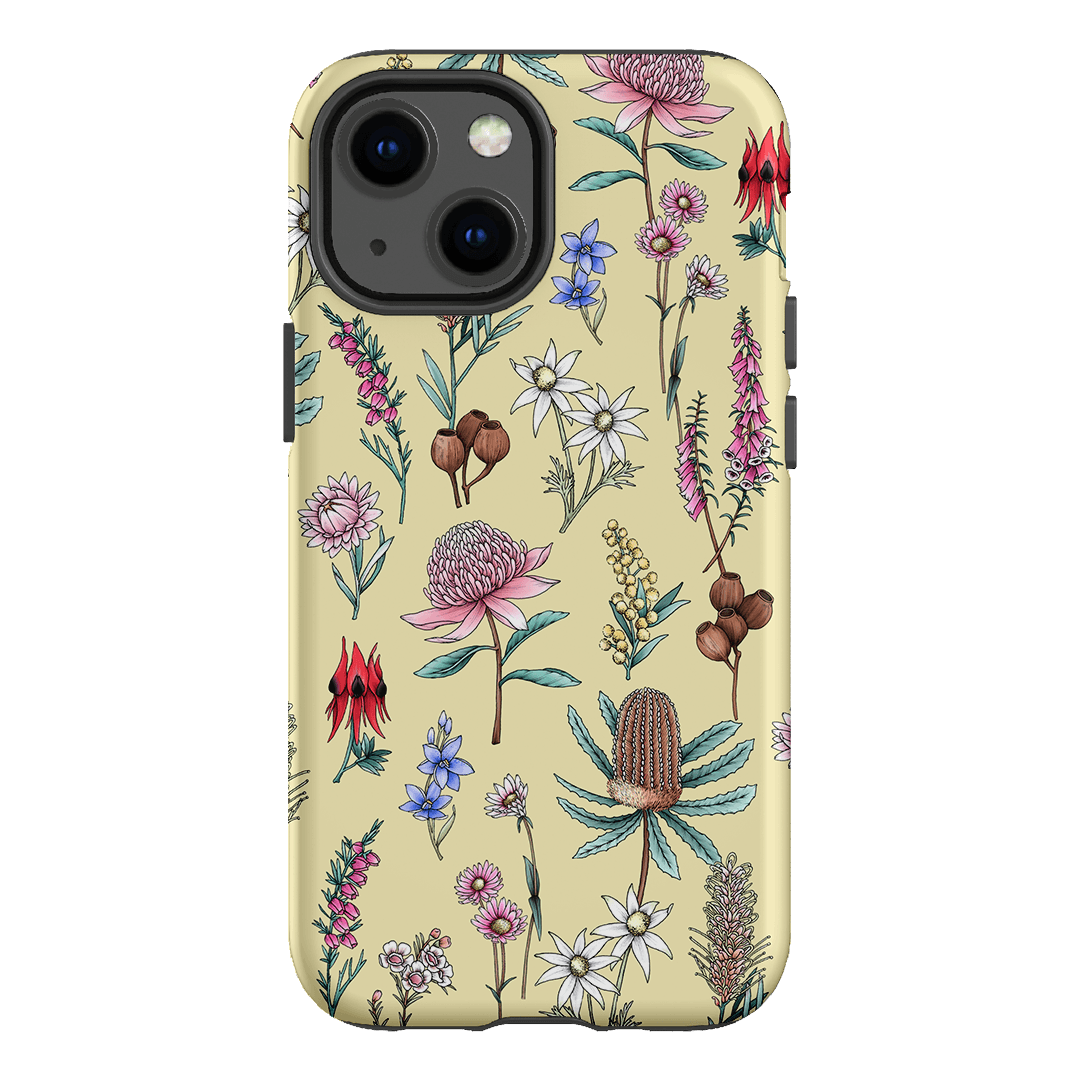 Banksia Butter Printed Phone Cases iPhone 13 Mini / Armoured by Typoflora - The Dairy