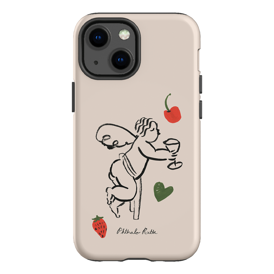 Cherub Printed Phone Cases iPhone 13 Mini / Armoured by Phthalo Ruth - The Dairy