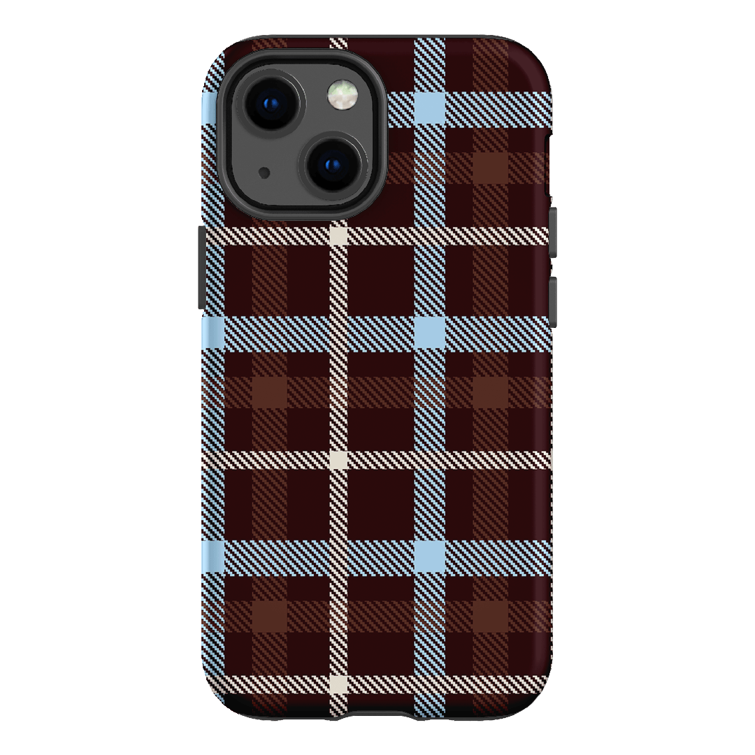 Coco Plaid Printed Phone Cases iPhone 13 Mini / Armoured by The Dairy - The Dairy