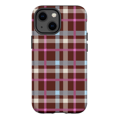 Confetti Plaid Printed Phone Cases iPhone 13 Mini / Armoured by The Dairy - The Dairy