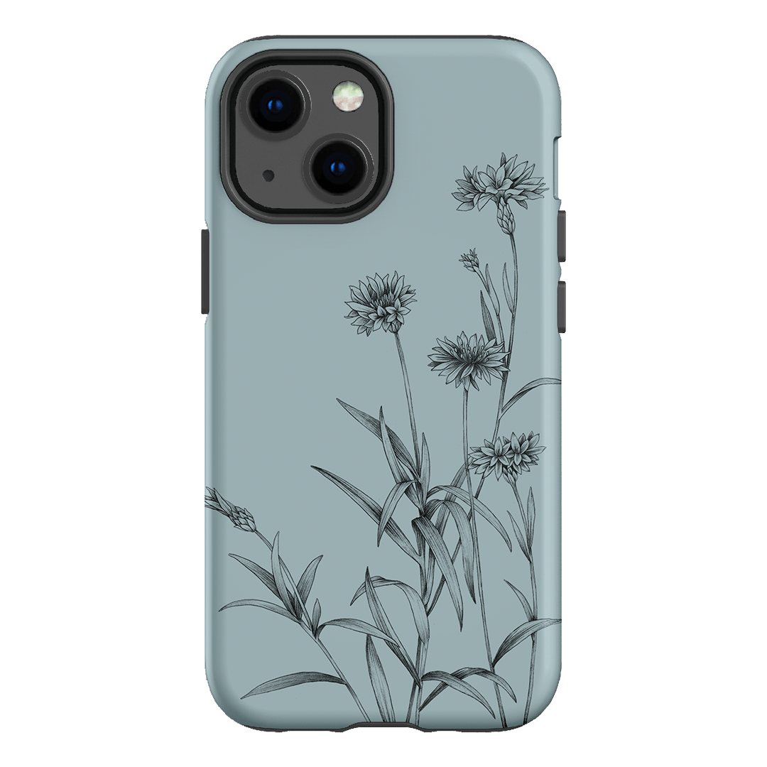 Cornflowers Study Printed Phone Cases iPhone 13 Mini / Armoured by Typoflora - The Dairy
