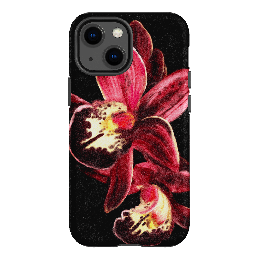 Deep Orchid Printed Phone Cases iPhone 13 Mini / Armoured by Sally Hungerford - The Dairy
