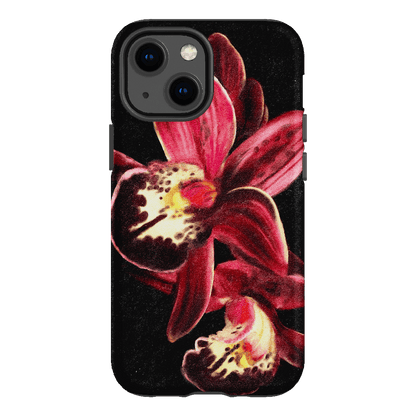 Deep Orchid Printed Phone Cases iPhone 13 Mini / Armoured by Sally Hungerford - The Dairy