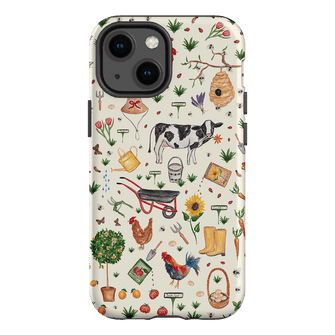 Farm Stay Printed Phone Cases iPhone 13 Mini / Armoured by BG. Studio - The Dairy