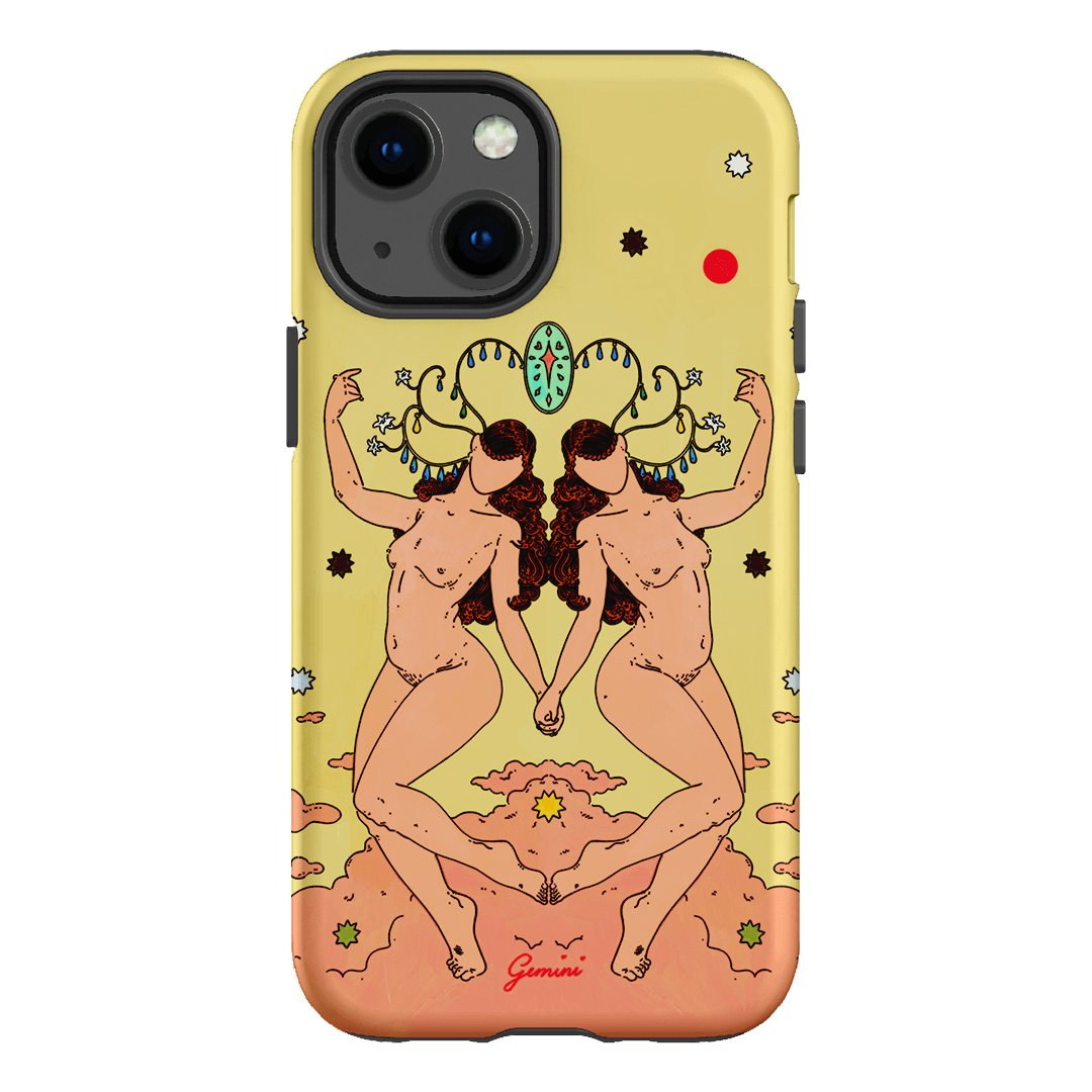 Gemini Season Printed Phone Cases iPhone 13 Mini / Armoured by Easty Beasty - The Dairy