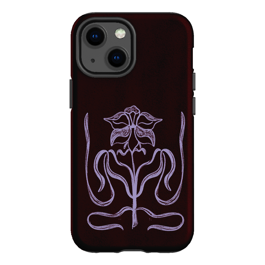 Growth Burgundy Printed Phone Cases by The Dairy - The Dairy