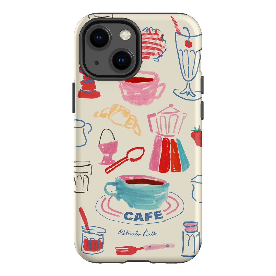 Home Cafe Printed Phone Cases iPhone 13 Mini / Armoured by Phthalo Ruth - The Dairy