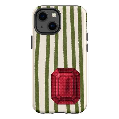 July Ruby Printed Phone Cases iPhone 13 Mini / Armoured by Joiana - The Dairy