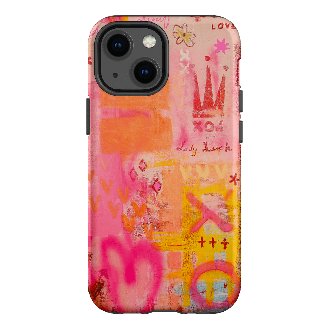 Lady Luck Printed Phone Cases iPhone 13 Mini / Armoured by Jackie Green - The Dairy