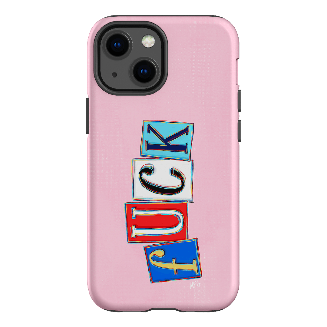 Lil Fcks Pink Printed Phone Cases iPhone 13 Mini / Armoured by Margarbs Art - The Dairy