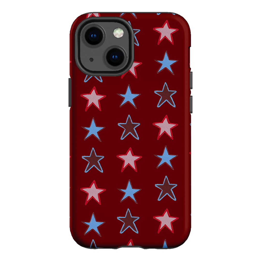 Lucky Stars Rouge Printed Phone Cases iPhone 13 Mini / Armoured by BG. Studio - The Dairy