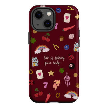 Lucky Printed Phone Cases iPhone 13 Mini / Armoured by Amy Gibbs - The Dairy