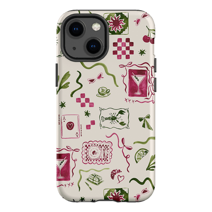 Martini Gal Printed Phone Cases iPhone 13 Mini / Armoured by Charlie Taylor - The Dairy