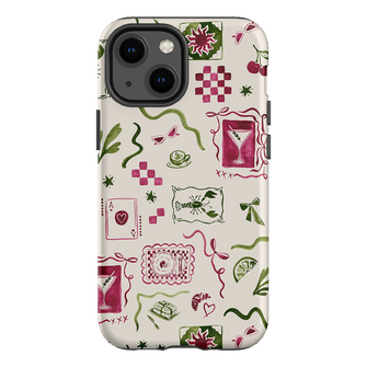 Martini Gal Printed Phone Cases iPhone 13 Mini / Armoured by Charlie Taylor - The Dairy