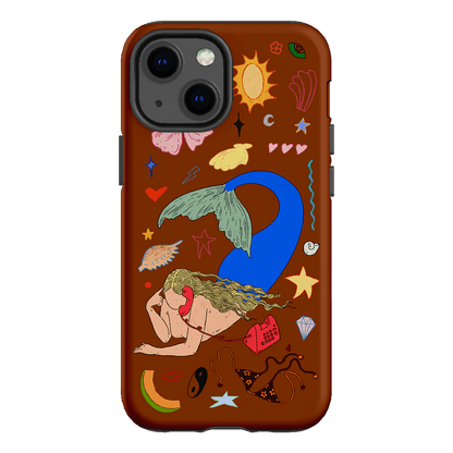 Mermaid Salad Chocolate Printed Phone Cases iPhone 13 Mini / Armoured by Easty Beasty - The Dairy