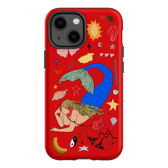 Mermaid Salad Scarlet Printed Phone Cases iPhone 13 Mini / Armoured by Easty Beasty - The Dairy