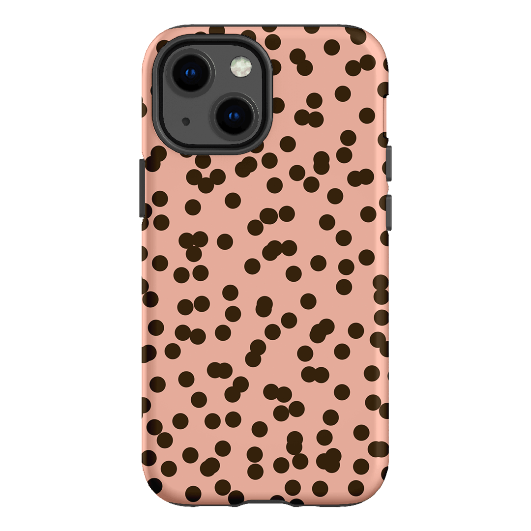 Mini Confetti Pink Chocolate Printed Phone Cases iPhone 13 Mini / Armoured by Veronica Tucker - The Dairy